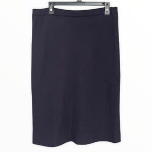 Vintage SPANNER Plum Knit Midi Skirt